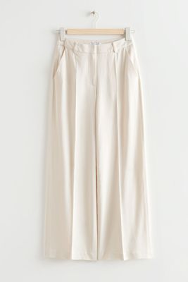 Wide Satin Trousers from & Other Stories