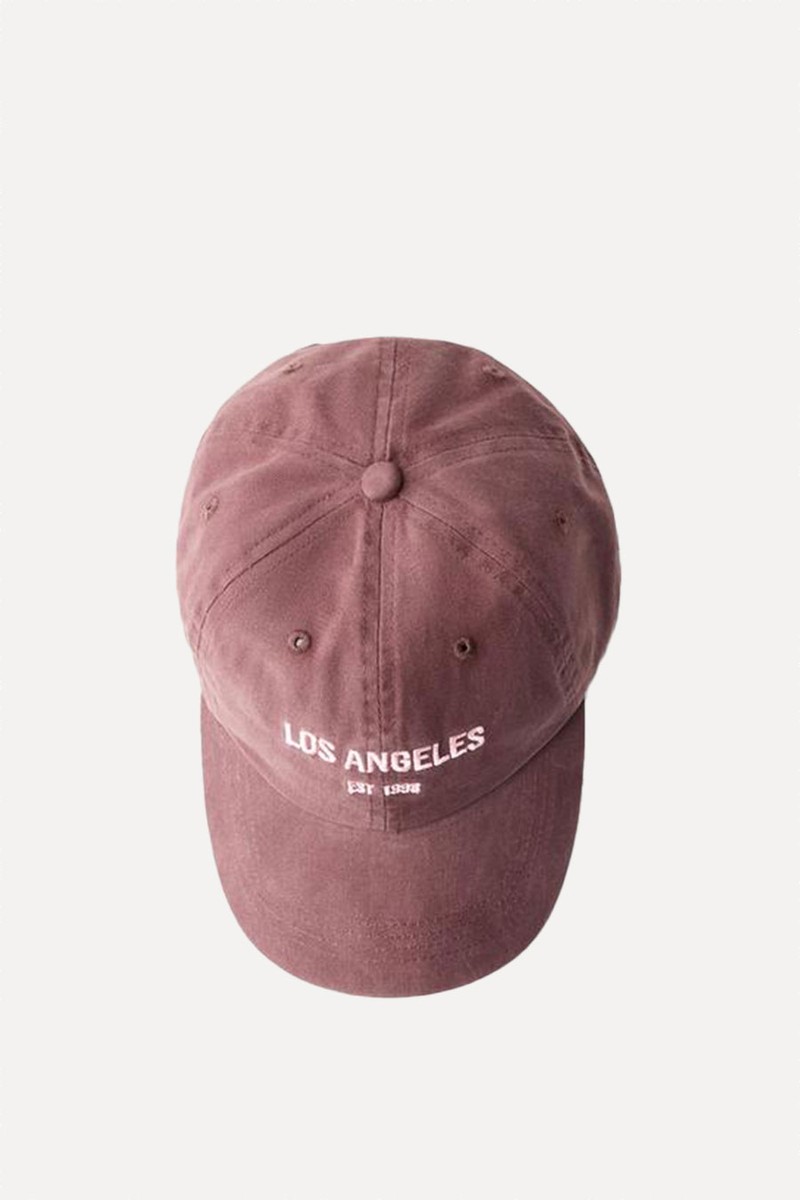 Embroidered Cap from Bershka