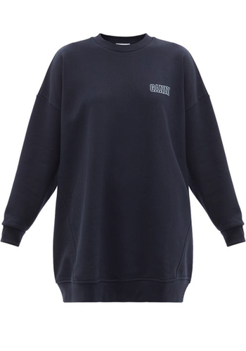 Software Organic Cotton-Blend Jersey Sweatshirt from Ganni 