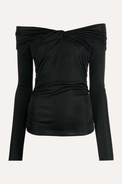 Long-Sleeve Off-Shoulder Top from Isabel Marant