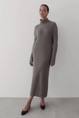Sue Rib Knit Dress, £370 | Almada Label