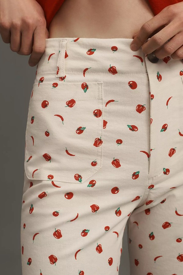 The Colette Cropped Wide-Leg Trousers from Maeve