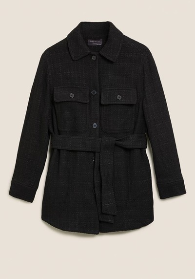 Tweed Relaxed Shacket