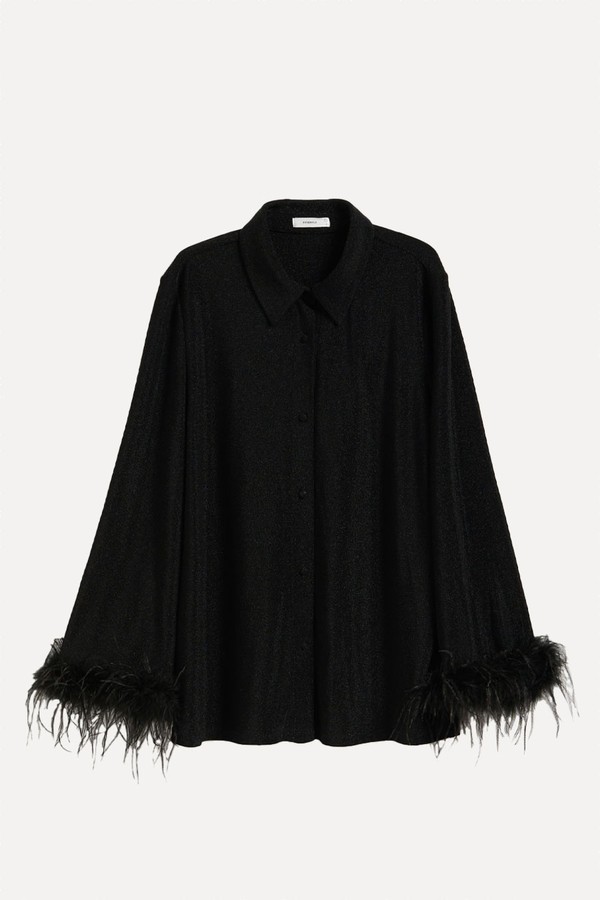 Metallic Knit Shirt from Reserved