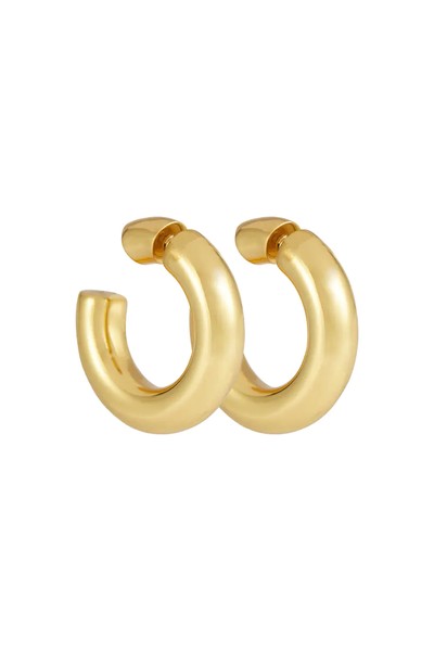 Reverse Hoop Earrings from Christopher Esber