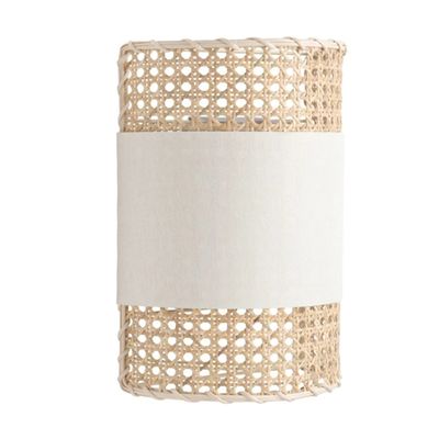 Wall Lamp With Rattan Wickerwork from Maisons Du Monde