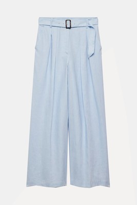 Linen Belted Trousers from Mint Velvet