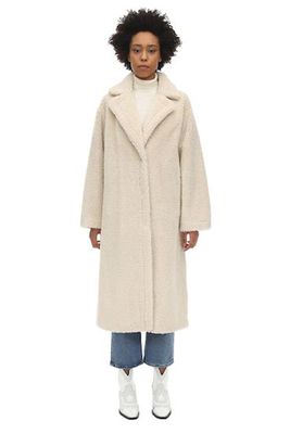 Maria Teddy Faux Fur Midi Coat from Stand