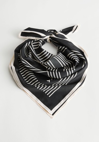 Glossy Striped Scarf from & Other Stories