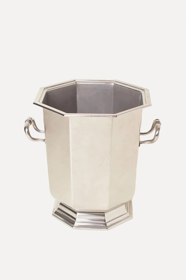 Silver Angular Wine Bucket from La Louème