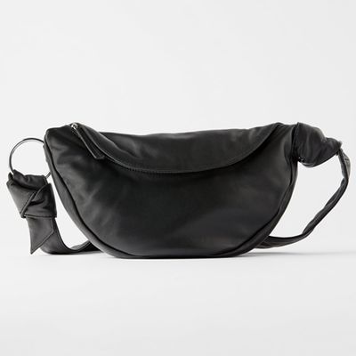 Leather Crossbody Belt Bag from Zara