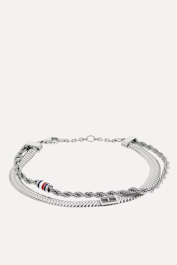 Stainless Steel Layered Bracelet