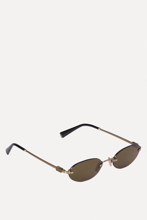Logo Sunglasses from Miu Miu