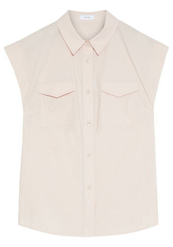 Hannah Cotton-Poplin Top