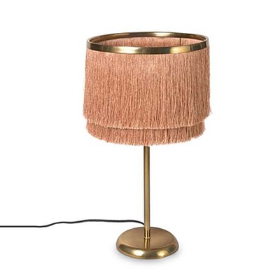 Nappa Fringed Table Lamp