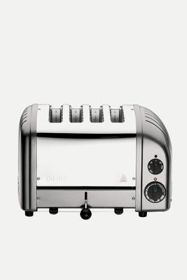 4 Slice NewGen Classic Toaster, Metallic Silver