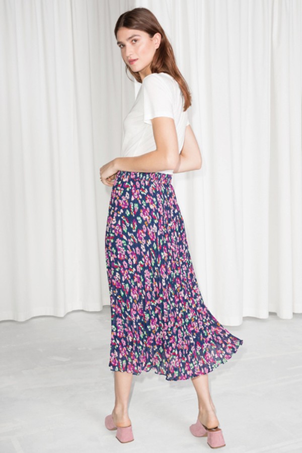 Pleated Midi Skirt from & Other Stories