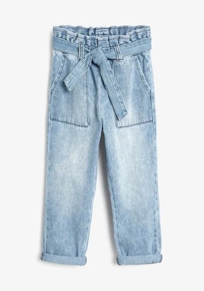 Paperbag Waist Tie Jeans