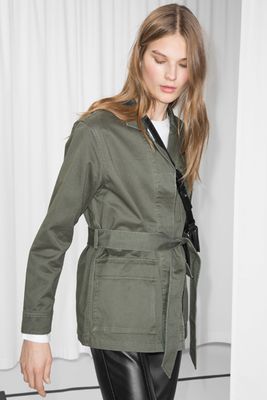 Belted Army Jacket from & Other Stories