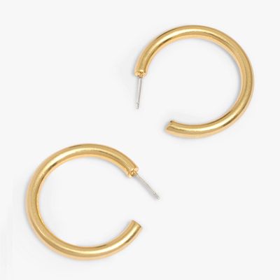 Medium Chunky Hoop Earrings from Madewell