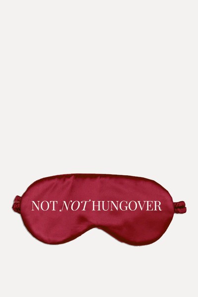 Not Not Hungover Silk Eye Mask  from Gigi & Olive