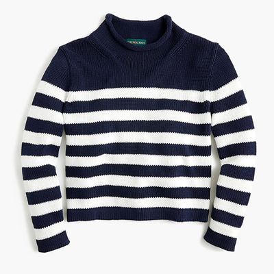 1988 Rollneck Cropped Sweater from J. Crew