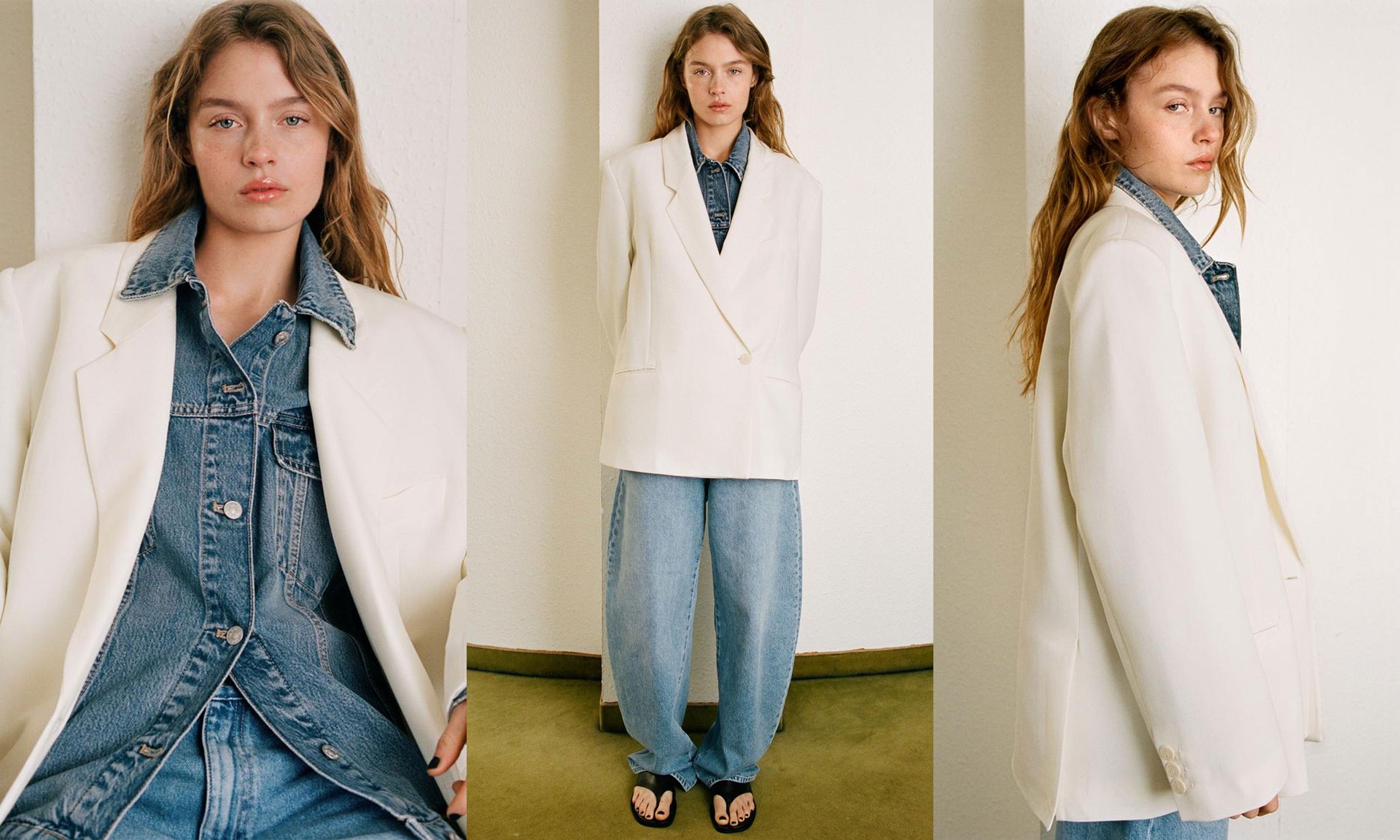 Oversized Double Breasted Blazer