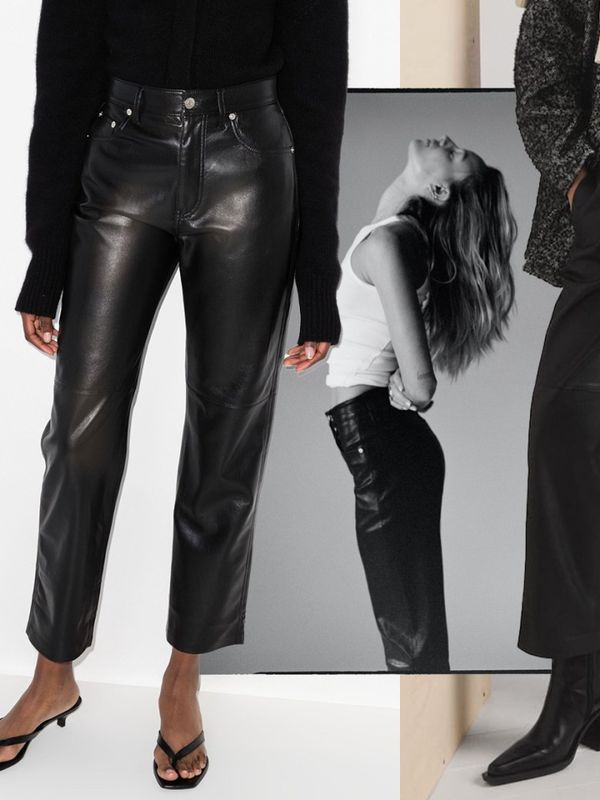 The Best Straight Leather Trousers To Buy Now