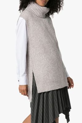Turtleneck Sleeveless Knit Jumper from See by Chloé