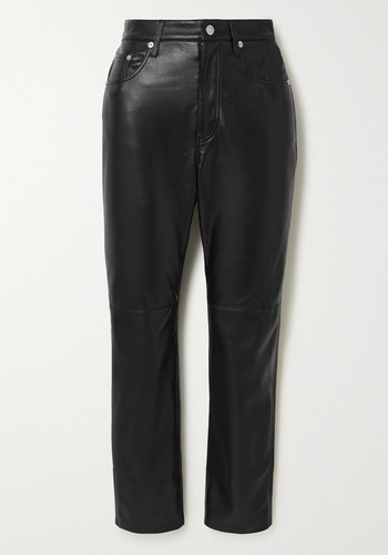 Leather Trousers from Nanushka