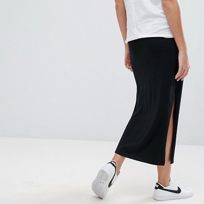 Mamalicious organic tube maxi skirt from Asos