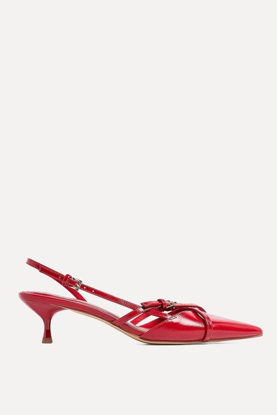 Buckled Straps Slingback Pumps from NA-KD