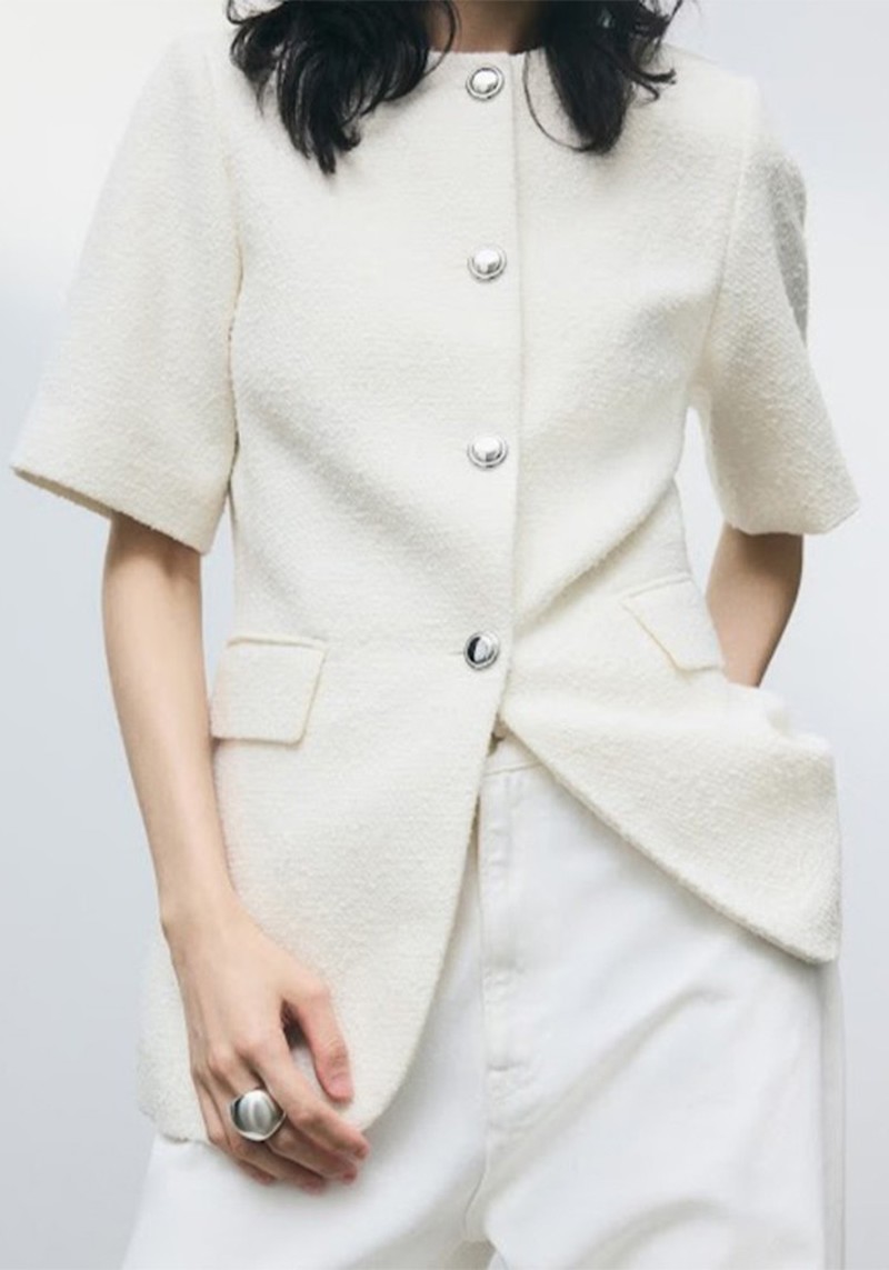 Bouclé Blazer