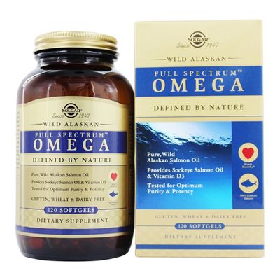 Wild Alaskan Full Spectrum Omega Softgels from Solgar