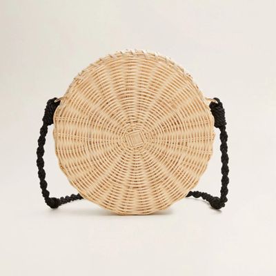 Bamboo Round Bag from Mango