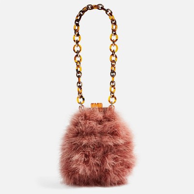 Marabou Clip Frame Bag