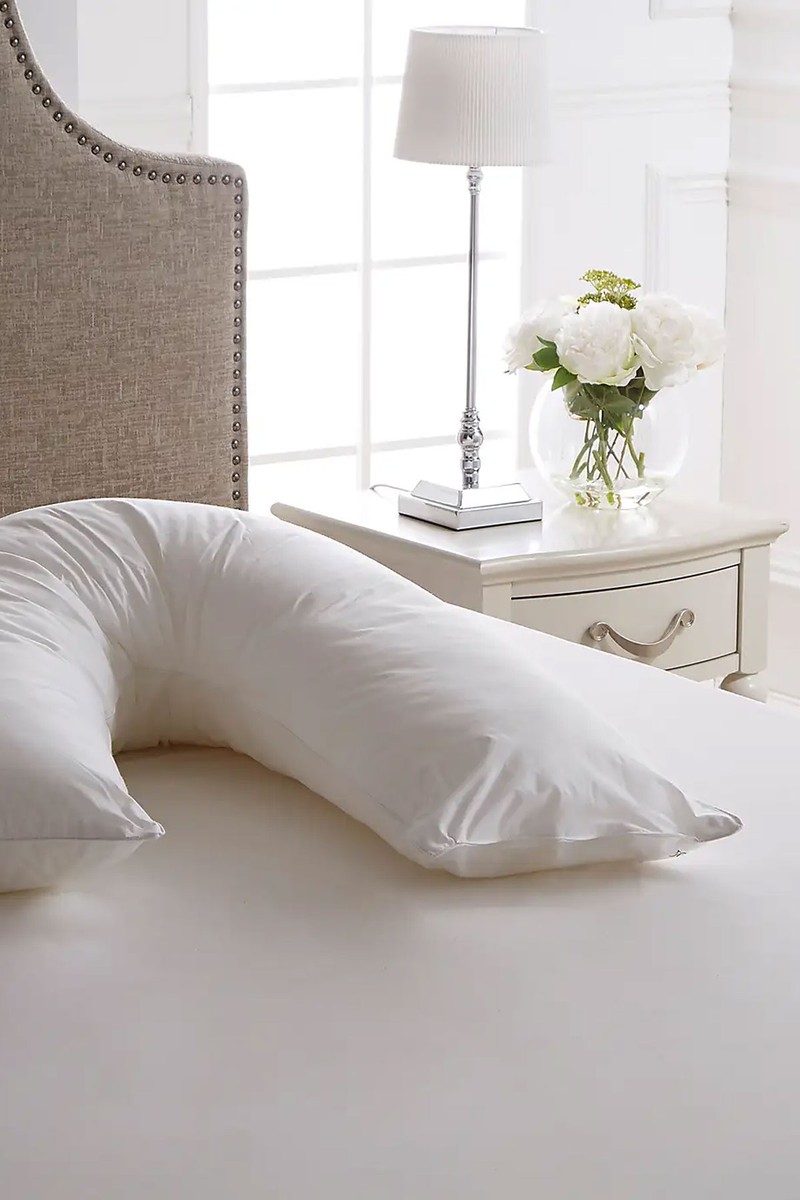 Full Forever Side Sleeper V-Shaped Pillow from Dorma