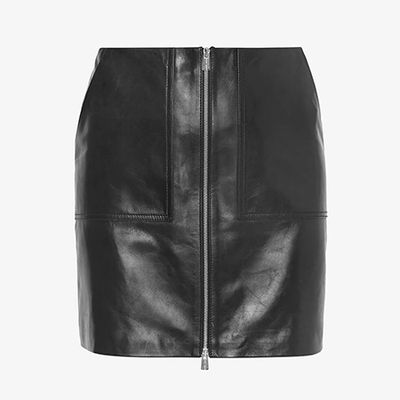 Sally Leather Skirt