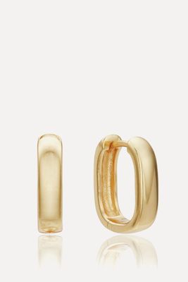 Thick Squared Hoop Earrings from Lily & Roo
