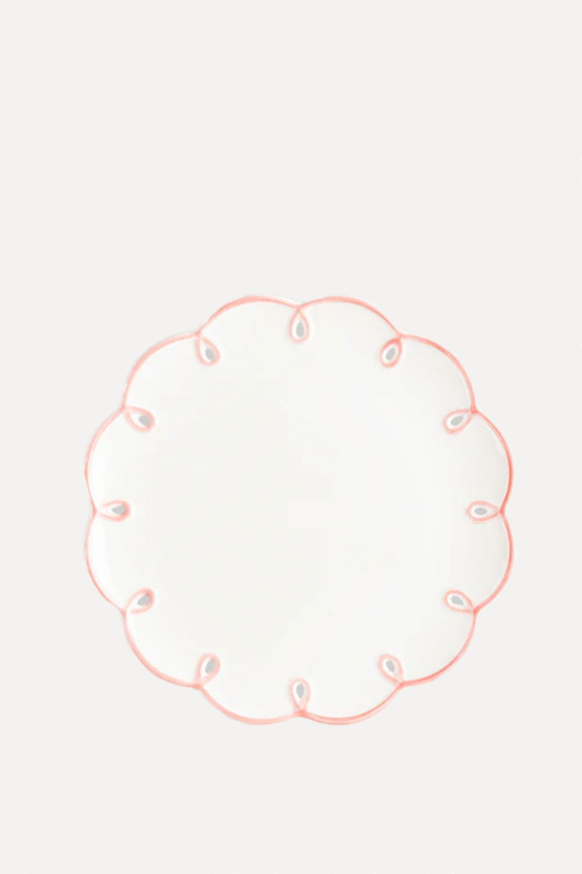 Edged Squiggle Starter Plate from Maison Margaux