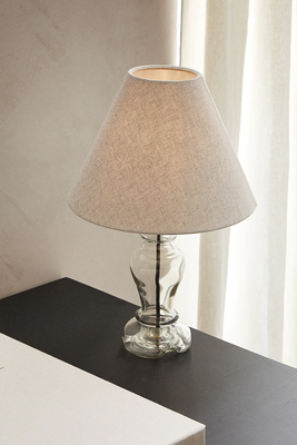 Glass Base Lamp from Zara