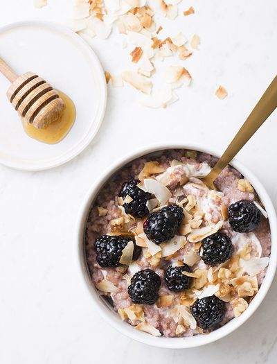 Maple-Vanilla Overnight Oat Bowls