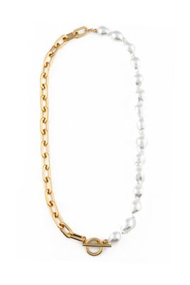 Pearl Asymmetric Necklace from Orelia London