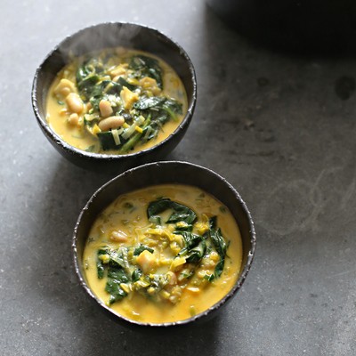 Curried Bean Cullen Skink