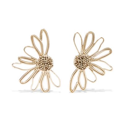Bouquet Gold-Tone Earrings from Stvdio