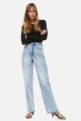 90s Straight High Jeans from H&M