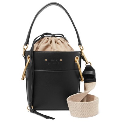 Roy Mini Leather Bucket Bag from Chloe