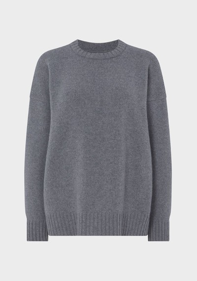 Relaxed Cashmere Crew Neck