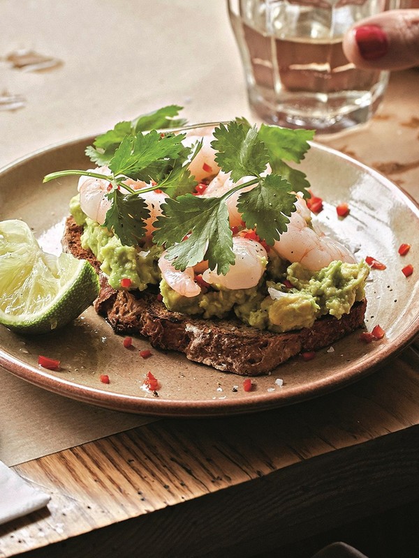 Prawn & Avocado Toast