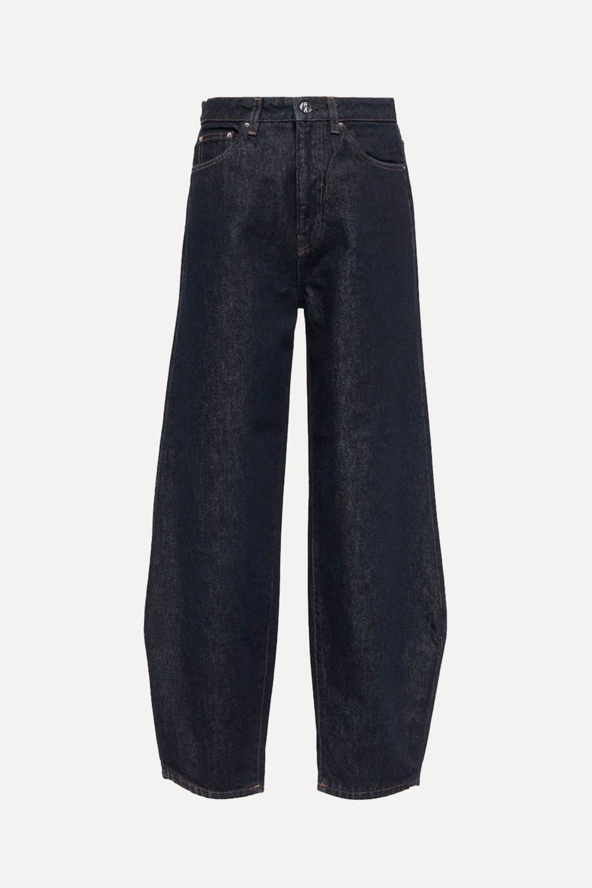 High-Rise Barrel-Leg Jeans from Toteme